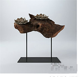 中式裝飾3Ｄ模型素材