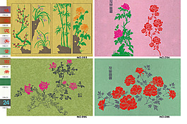 硅藻泥花紋花邊素材