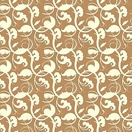 硅藻泥花紋素材