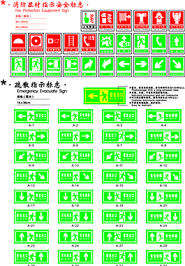 消防通道標(biāo)識(shí)
