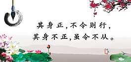 其身正不令則行