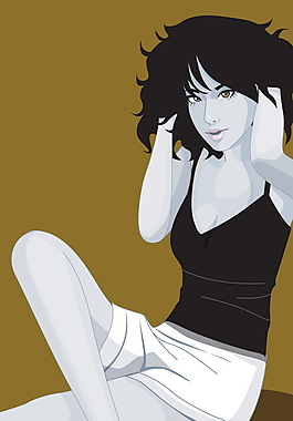 美女