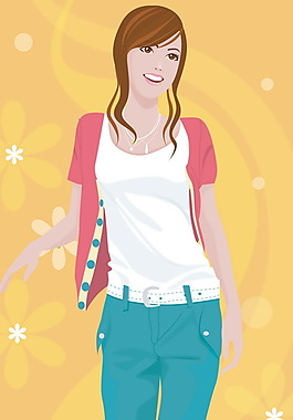 美女