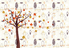 簡(jiǎn)約溫馨楓樹壁紙圖