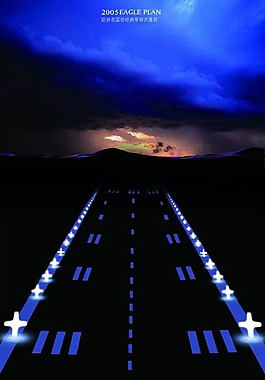 航道夜景唯美圖