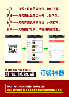 訂餐神器原創(chuàng)海報