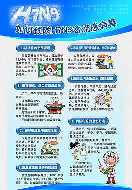 如何預防H7N9禽流感病毒