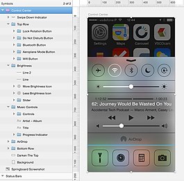 iOS 8的用戶界面工具包的草圖UI設(shè)計(jì)