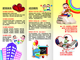 暑假招生培训班海报