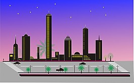 城市剪影