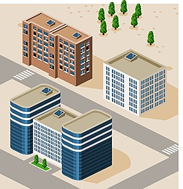 城市建筑房子