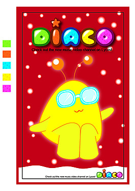 “DIACO”动画片海报设计