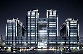 商務(wù)建筑夜景