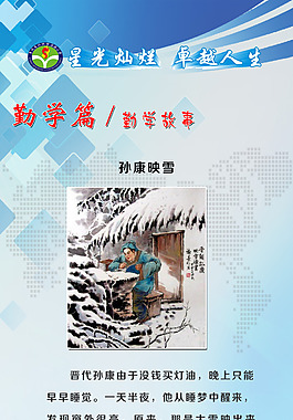 展板  勤學(xué)篇