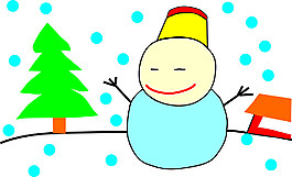 冬天里的雪人高清下載
