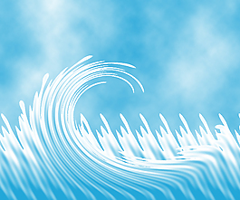 水波浪