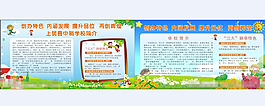 學(xué)校展板宣傳欄