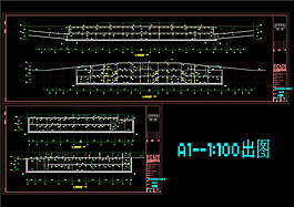 主樓剖面CAD圖紙