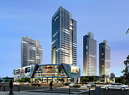 商業(yè)高樓建筑