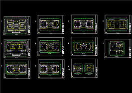 行政主樓CAD圖紙