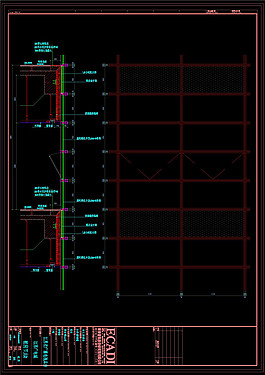 廣電圖紙建筑CAD圖紙