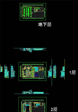 省行政學(xué)院教學(xué)綜合樓CAD圖紙