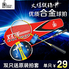 羽毛球拍直通車圖片