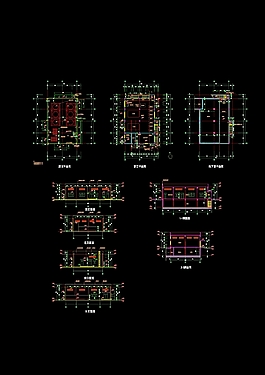 醫(yī)院樓房建筑CAD圖紙