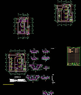 醫(yī)院施工建筑素材CAD圖紙