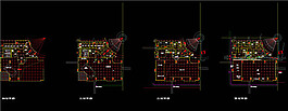 博物館建筑規(guī)劃設計CAD圖紙