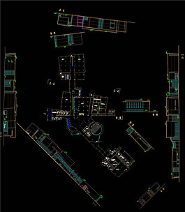 博物館規(guī)劃建筑CAD圖紙