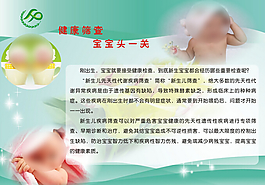 健康篩查計生展板