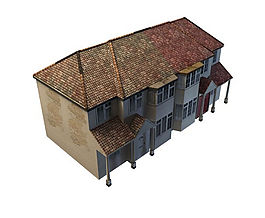 住宅樓3d模型