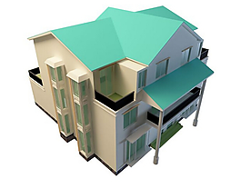 樓房建筑模型