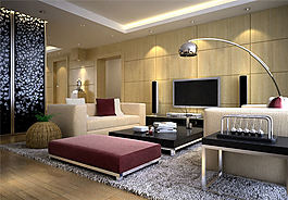室內(nèi)場(chǎng)景設(shè)計(jì)素材3D模型素材