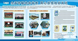 地名普查展板