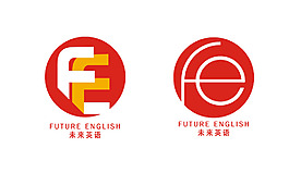 未來英語(FE)logo設(shè)計