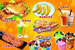奶茶海報