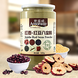 紅棗紅豆八寶粉
