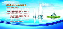 企业文化展板分层