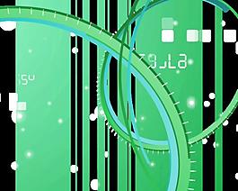 旋轉(zhuǎn)光效展示視頻素材
