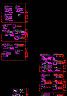電力系統(tǒng)圖CAD圖紙