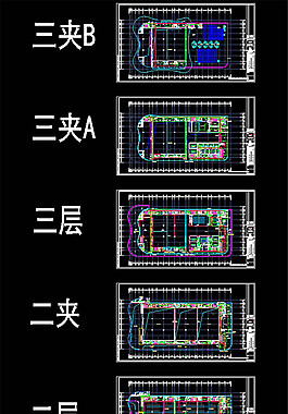 會(huì)展消防平面CAD圖紙
