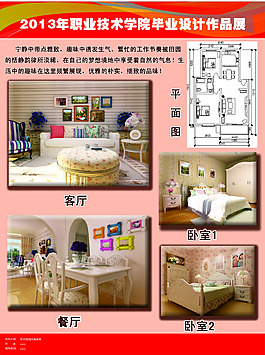 院校畢業(yè)設(shè)計展板