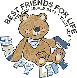 可愛小動物熊