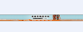 淘宝泳装店招设计