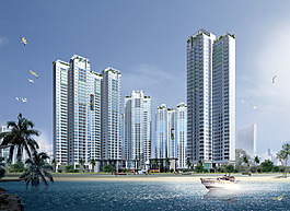 海濱高樓