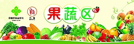 超市水果蔬菜展板