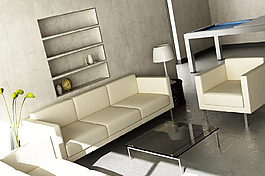 室內(nèi)場(chǎng)景3D模型素材
