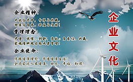 企業(yè)文化展板